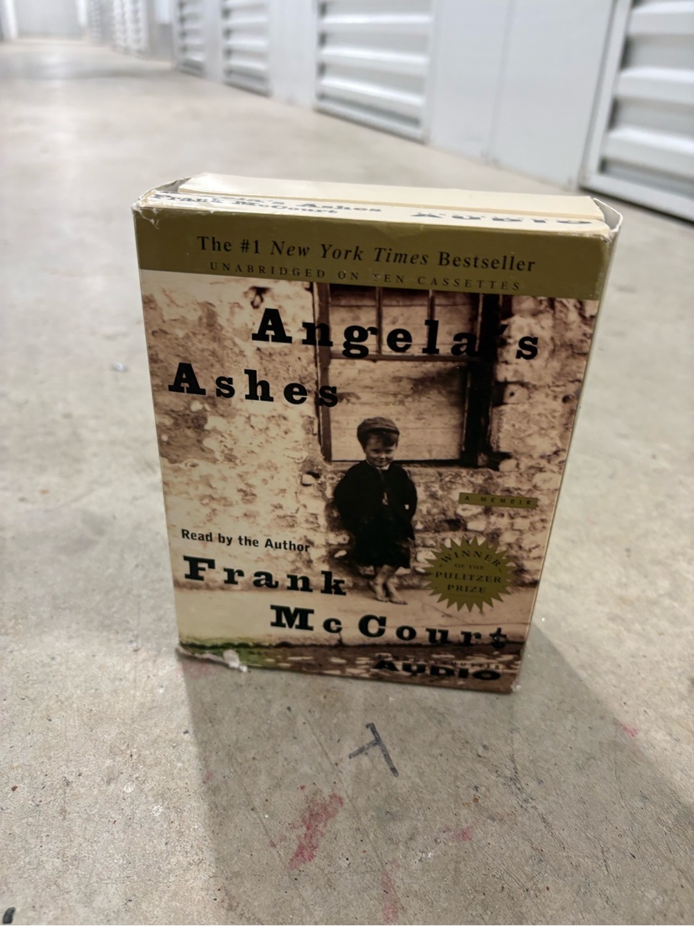 Simon & Schuster Audio Unabridged Audiobook Cassette Angela's Ashes McCourt